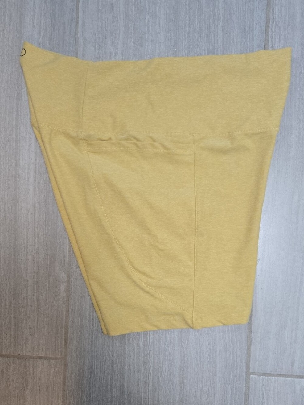 Calia High-Waist Bike Shorts XXL Yellow - Picture 3 of 5